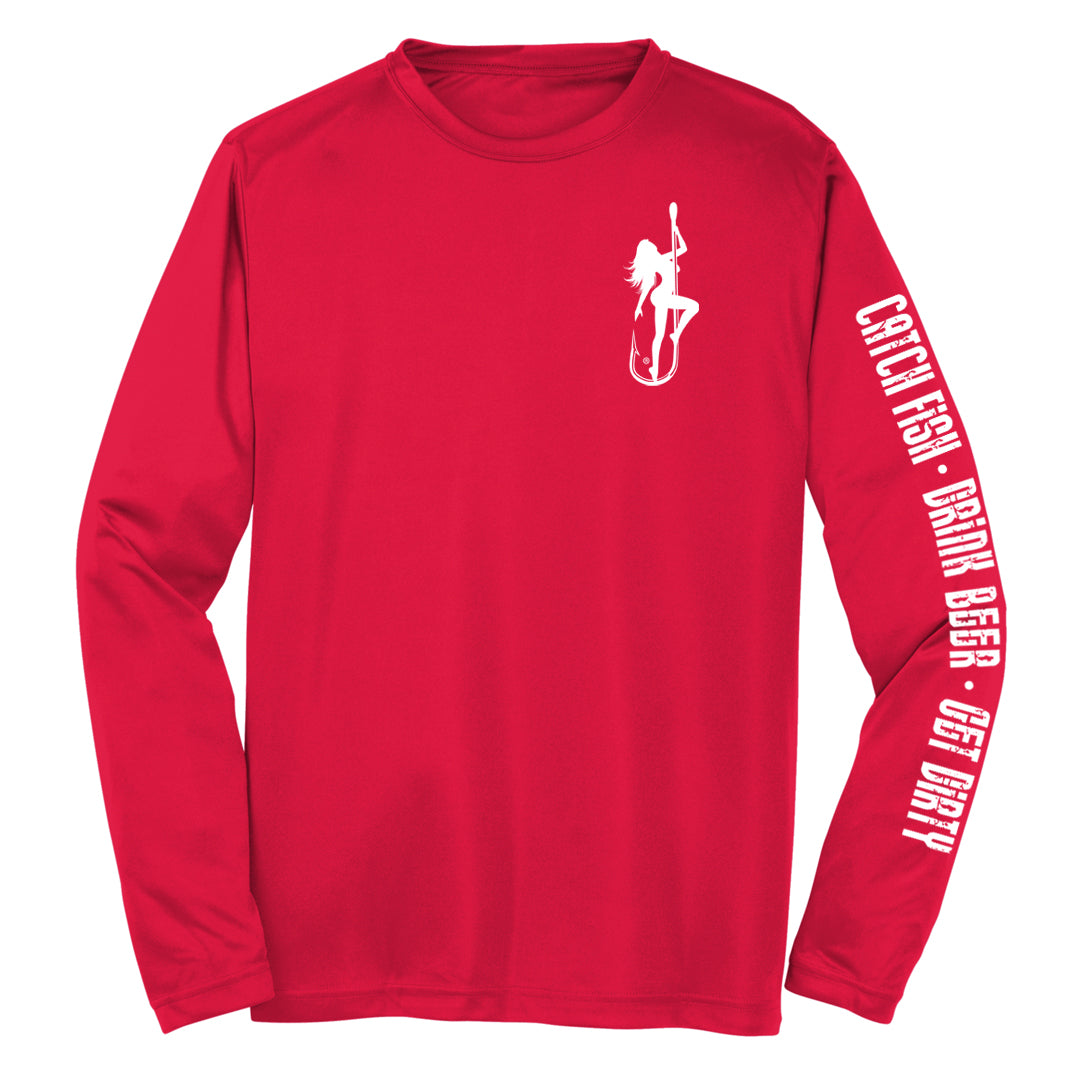 Dirty Hooker Classic White Dry Fit